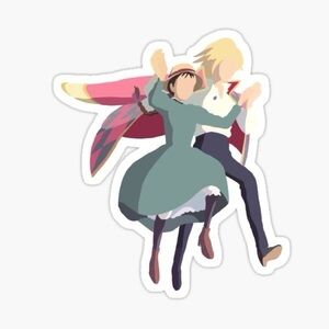 Studio Ghibli Howls moving castle waterproof vinyl sticker 9 inch